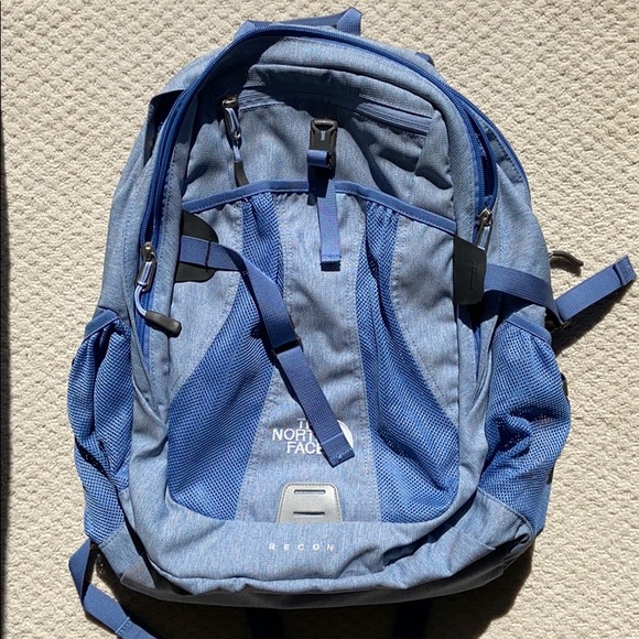 The North Face Bags North Face Recon Backpack In Vintage Blue Heather Poshmark The North Face Bags North Face Recon Backpack In Vintage Blue Heather Poshmark